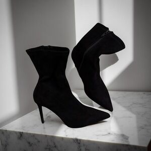 ASOS Black Heeled Boots